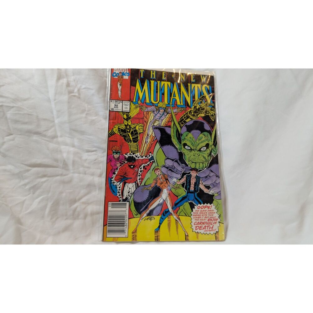 The New Mutants #92 (1990, Marvel) Rob Liefeld Cover | Marvel Comics Copper Age